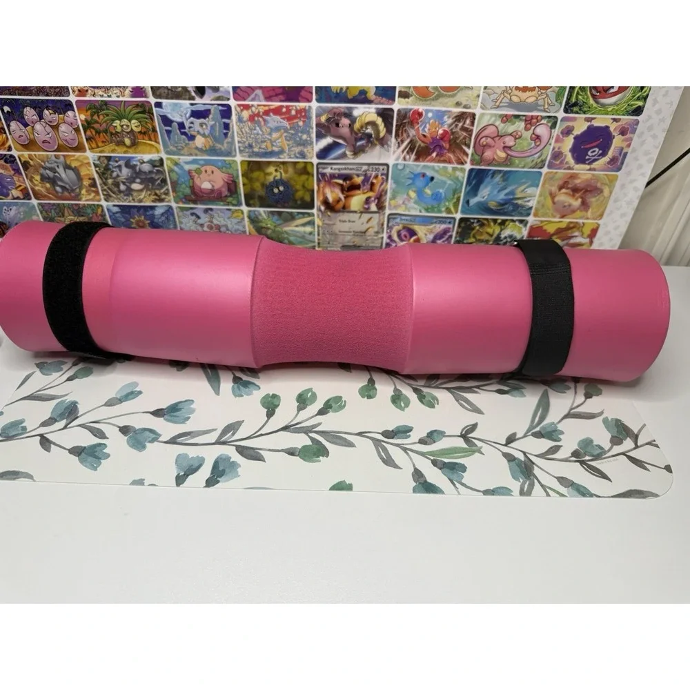 DMoose Pink Barbell Squat Pad Foam Neck Shoulder Pad Gym Fitness 4x17